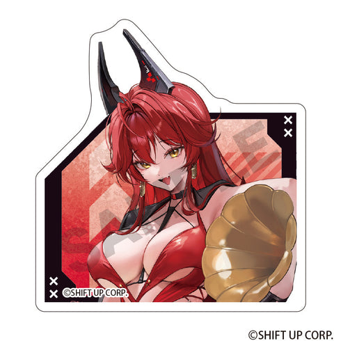 『勝利の女神:NIKKE』スタンドメモクリップ レッドフード